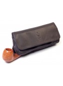 Savinelli-Portatabacco e Pipa Marrone