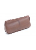 Savinelli- Leather Pouch Cognac Vintage