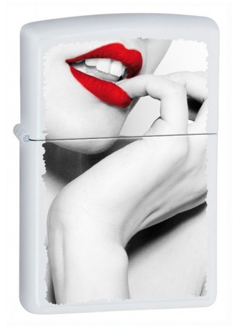 Accendino Zippo Ragazza Labbra