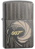 Accendino Zippo 007 Gun Logo