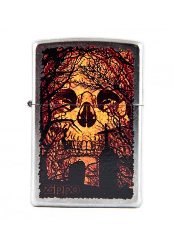 Accendino Zippo Teschio bosco