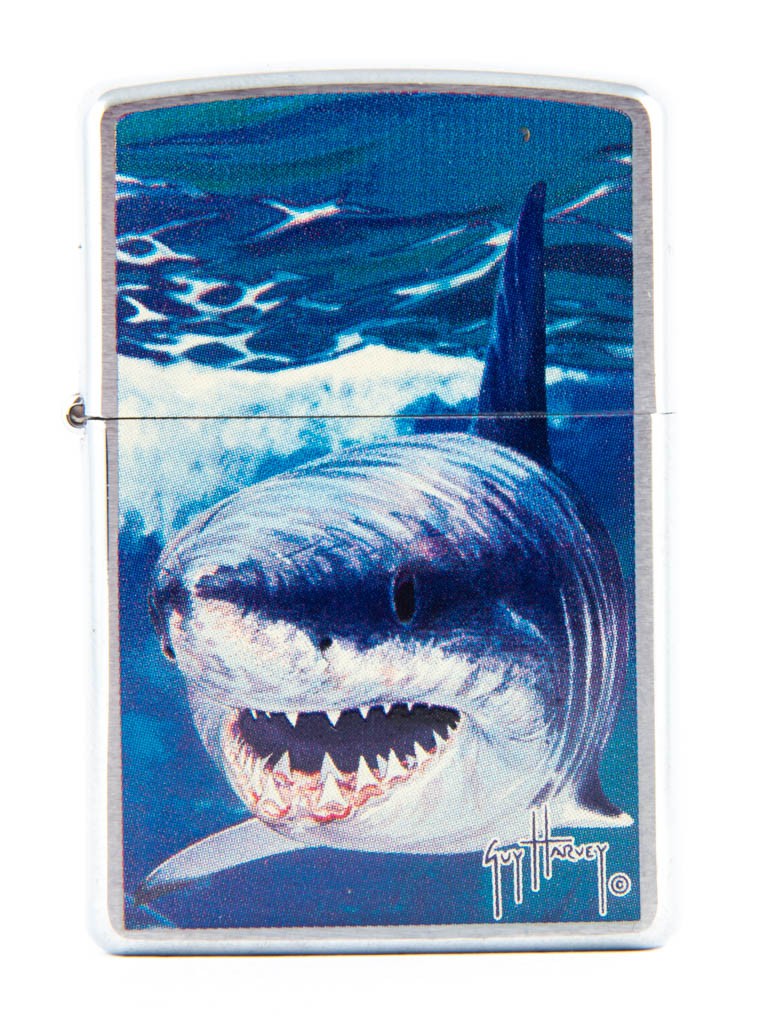 Lighter Zippo Shark Guy Harvey - Tabaccheria Corti Lecco - Online Shop