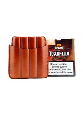 Toscano Leather Case 4 Brown