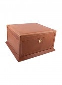 LUXURY Leather Cartujano Humidor Cigars