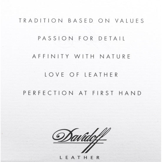 Davidoff - Portamonete Pelle Nera