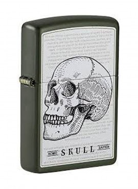 Accendino Zippo Skull Design