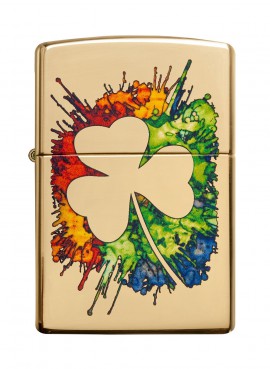 Accendino Zippo Graffiti Clover Design