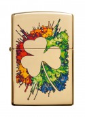 Accendino Zippo Graffiti Clover Design