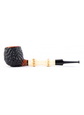 Pipe Mike Bay Apple Rusticated W Bamboo