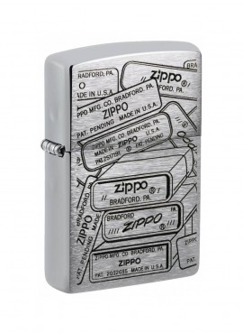 Lighter Zippo  Bottom Stamps Design