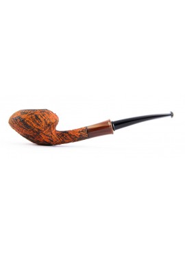 Pipe Il Duca B Rhodesian Sanblasted with Horn