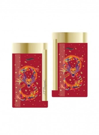 St Dupont Lighter Slim 7 Dragon