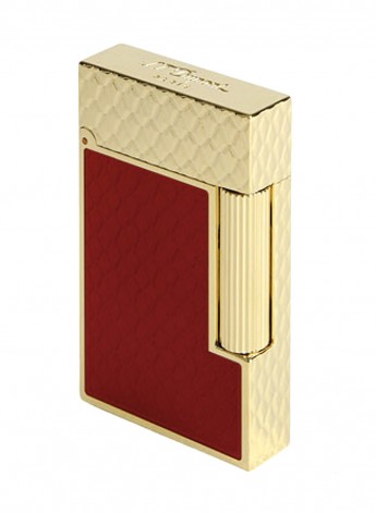 ST Dupont - Linea 2 Gul Burgundy Gold