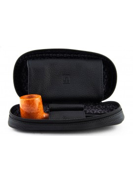 THE NEW Castello in DEER Leather Case for Pipe & Tobacco