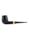 Pipe Mike Bay Billiard W Brass Sandblasted
