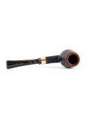 Pipe Mike Bay Billiard W Brass Sandblasted