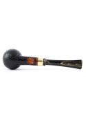 Pipe Mike Bay Billiard W Brass Sandblasted