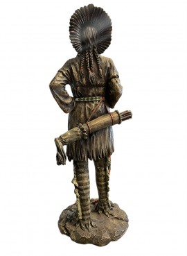 Statuette Old Shaman Indian B