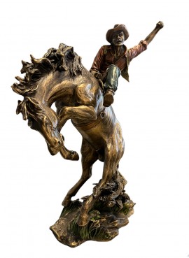 Statuetta Cowboy Rodeo 