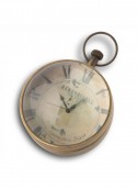 Authentic Models - Porthole  Eye Of Time Clock