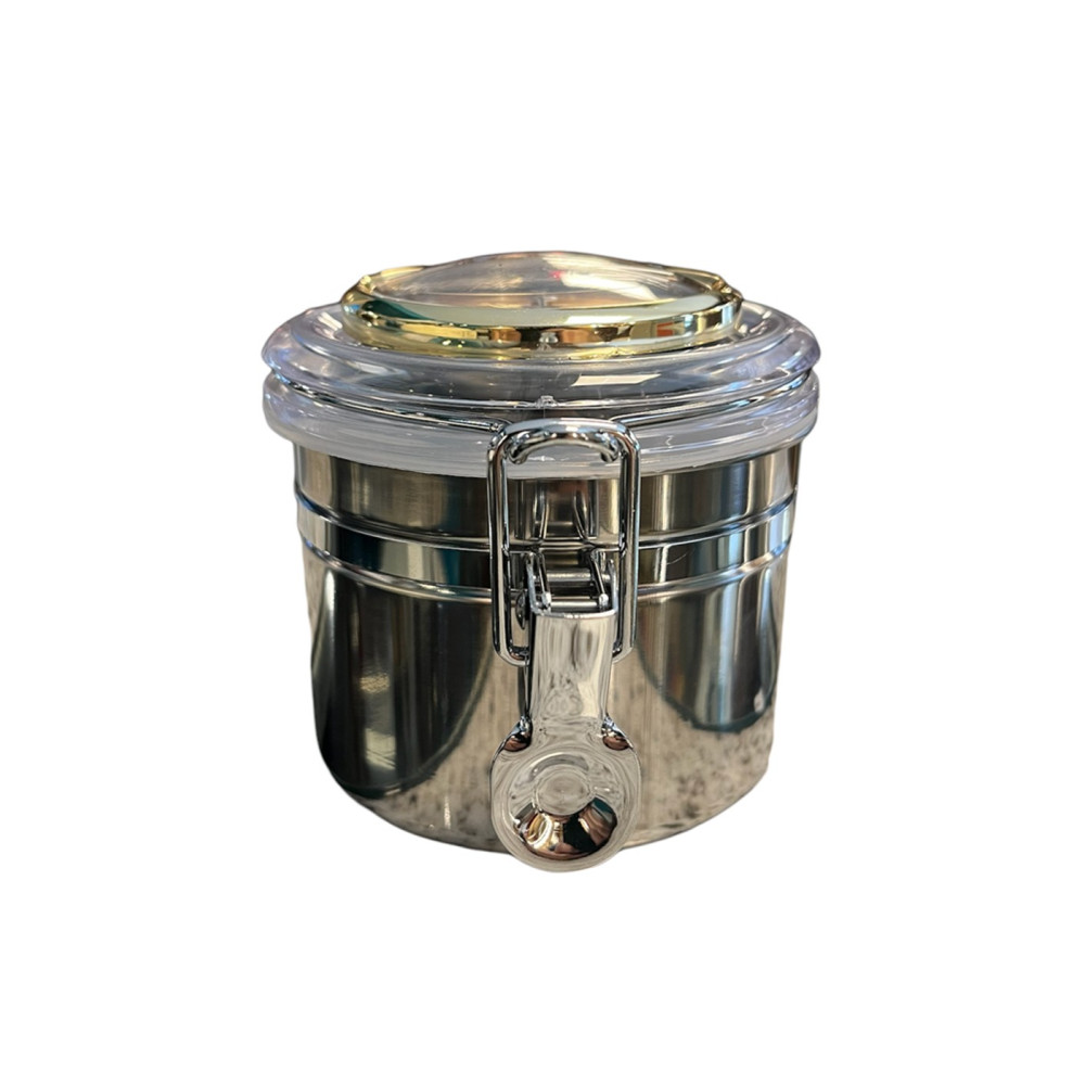 Lubinski - Vaso Tabacco 100gr in Acciaio