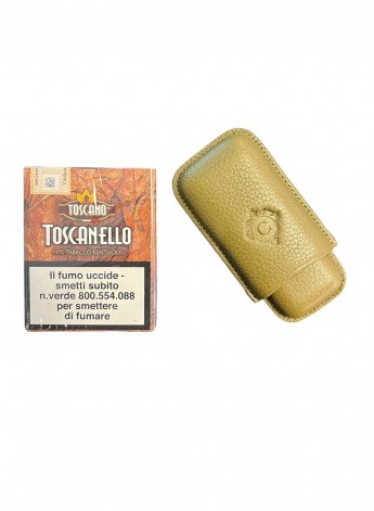 Cartujano - Luxury Leather  Case for 2 toscani