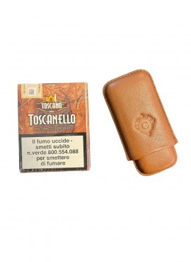 Cartujano - Luxury Leather  Case for 2 toscani