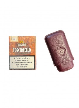 Cartujano - Luxury Leather  Case for 2 toscani