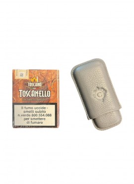 Cartujano - Luxury Leather  Case for 2 toscani