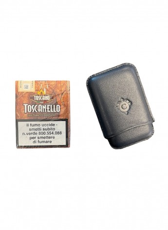 Carujano - Luxury Leather  Case for 3 toscani