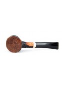 Pipe Il Ceppo - linee 1 Sitter Poker w Silver Ring