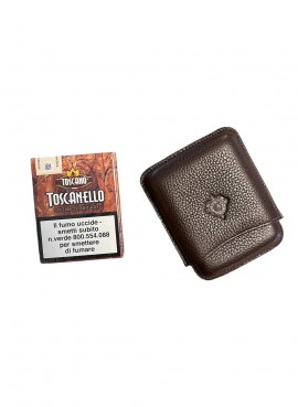 Cartujano - Luxury Leather  Case for 4 toscani