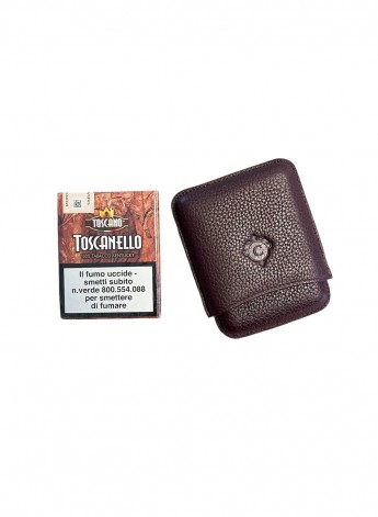 Cartujano - Luxury Leather  Case for 4 toscani