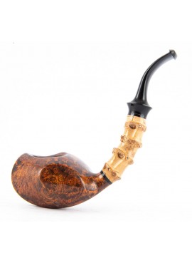 Pipa C-Pipe Bent Dragon W Bamboo