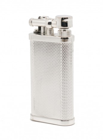 Dunhill Lighter Unique Barley Silver - Straight Flame