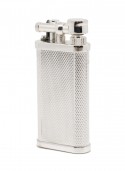 Dunhill Lighter Unique Barley Silver - Straight Flame