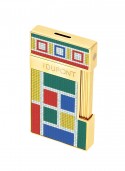 St Dupont Lighter BQ Slimmy Fire x JetFlame