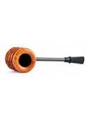 Eltang Basic Pipe Rusticated Light Brown Pot Poker W Wind Cap
