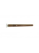 Dunhill- 'Junior' Brown canvas and gold plated