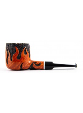 Pipe Castello - 'Sea Rock Briar' KKKK  Shape 44 FLAME