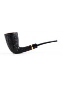 Pipe Tom Eltang Bent Tulip W Silver Sandblasted
