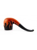 Pipe Castello - 'Sea Rock Briar' KK Shape 65 Flame
