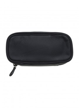 Castello Leather Case for 2 Pipe & Tobacco DEER