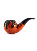 Pipe Castello - 'Sea Rock Briar' KKKK Shape 11 Flame