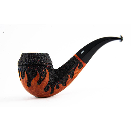 Pipe Castello - 'Sea Rock Briar' G Shape 66 FLAME