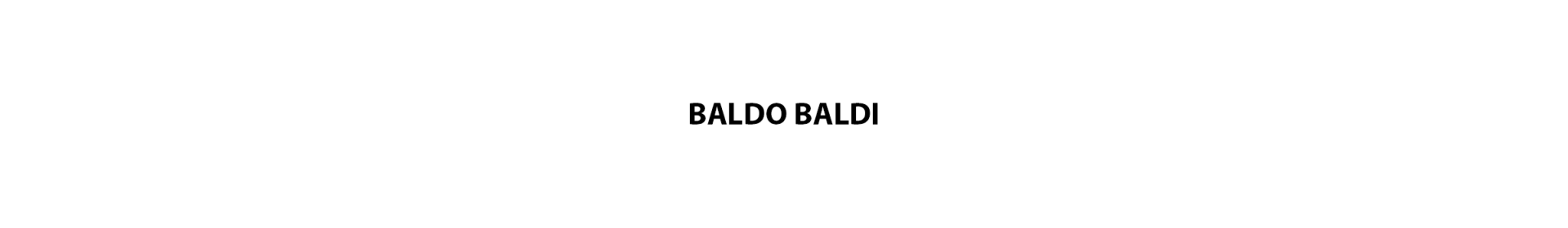 Baldo Baldi