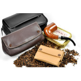 Tobacco Pouches and Pipe Case